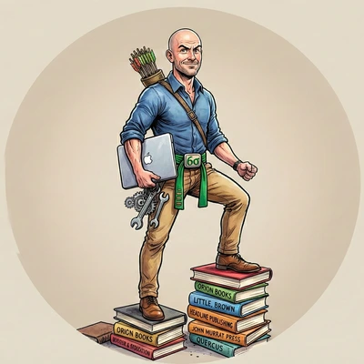 Illustrated portrait of Ben White